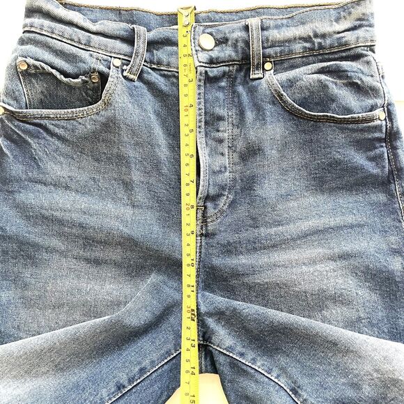 ZARA DENIM Women’s 12”Super High Rise Mom Fit Jeans Button Fly - Picture 6 of 12